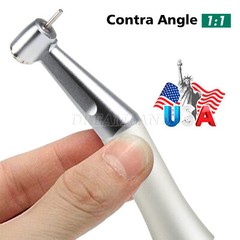 NSK Style Dental Slow/Low Speed Push Contra Angle Handpiece Fit FG 1.6mm Burs