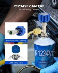 Self Sealing Can Tap, for Self Sealing R1234yf Refrigerant Recharge, Self Sealin