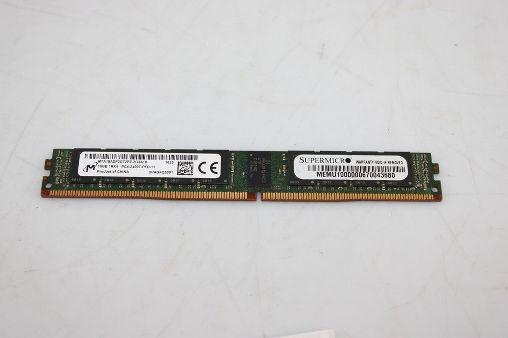 Lot o 3 Micron MTA18ADF2G72PZ-2G3A1IG 16GB 1Rx4 PC4-2400T-RF1-11 19200 VLP ECC