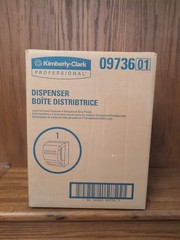 Kimberly Clark Lever Roll Paper Towel Dispenser 0973601 Transparent/Grey Plastic