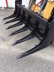 Grapple Bucket Clamshell Root Rake Heavy Duty 68″ Wide