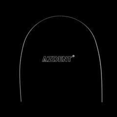 AZDENT Dental Orthodontic Niti Arch Wires Thermal Activated Round Natural Form