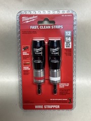 Milwaukee 48-32-6405 2-Piece Solid AWG Wire Stripper Set (12 & 14 AWG)