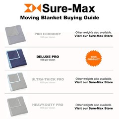 Sure-Max 2 – Pro – 80 X 72 40 – Furniture Pads Royal Blue