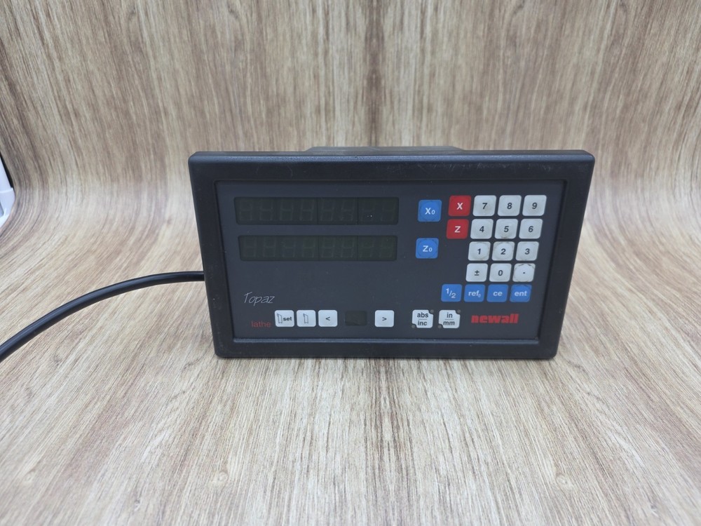 Newall Topaz TL211000 Digital Readpout Unit Spherosyn Microsyn (UNTESTED)