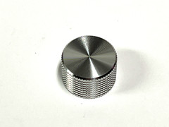 0.25 inch 1/4 bore Potentiometer Knob Control Knob Solid Aluminum Pack of 2