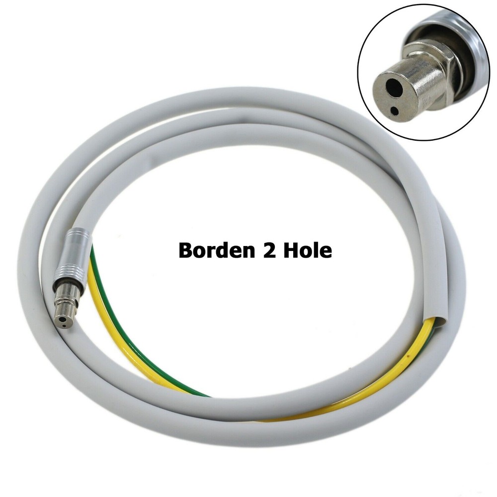 Dental Air Turbine Handpiece Tubing Hose Midwest 4 Hole Fiber Optic 6 Pin 2 Hole