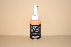 Metal Head 2 Paint Marker 2 Oz Yellow Auto Salvage Industrial Junk Yard Crafts