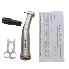 SKYSEA Dental 1:5 Fiber Optic LED Contra Angle Increasing Handpiece Fit Electric