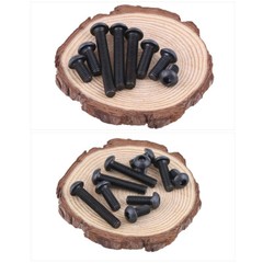 M3 M4 Allen Hex Socket Button Head Screws Bolts 3-50mm Grade 10.9 Steel DIN 7380