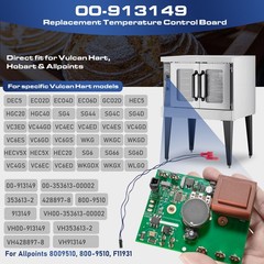 00-913149 Temp Control Kit for Vulcan Hart Circuit Board w/Harness ECO2D 913149