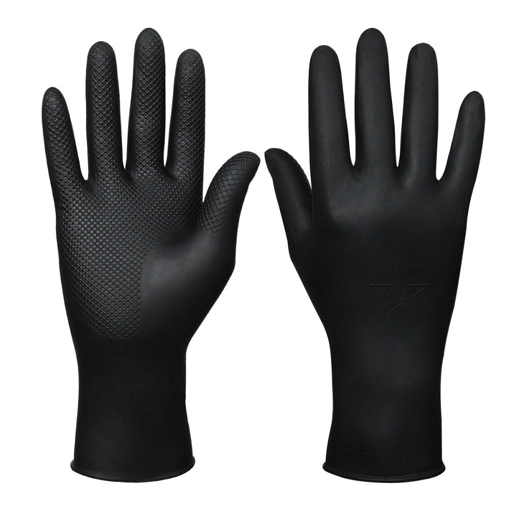 10PCS Hair Salon Laboratory Gloves Latex Gloves Salon Hair Color Dye Gloves