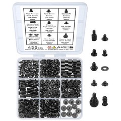 420pcs Computer Screws, Motherboard Standoffs and Screws Kit, Motherboard