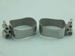 40Pcs Dental Orthodontic 1st Molar Band&Buccal Tube U3/L2 Non-convert. MBT .022