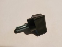 1/4″-20 x 5/8″ Plastic Knob Thumb Screw Tee Wing NEW 10 pack Black 516683