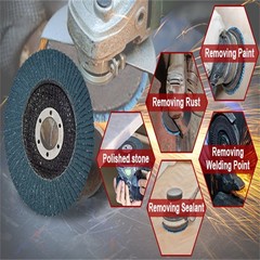 10 Pack 4-1/2″ 60 Grit T29 Premium Zirconia Flap Disc Sanding Grinding New