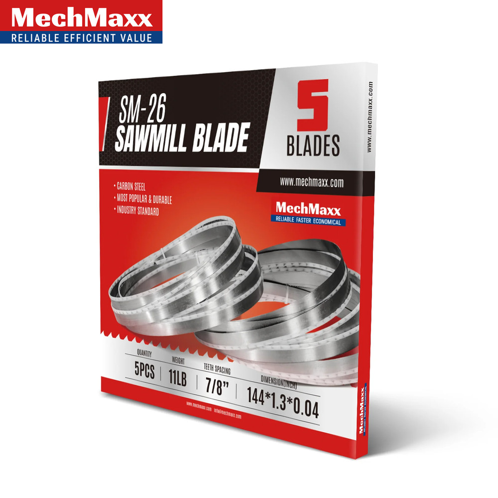 ( 1 Pack / 5 Blades ) Blades For MechMaxx SM-26 Hardwood Sawmill