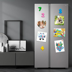 Non Adhesive Magnetic Sheets 4”X6” 6Pcs,Plain Magnets Sheets,Flexible Magnetic