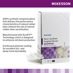 McKesson Polychloroprene Surgical Glove – 50 per Box