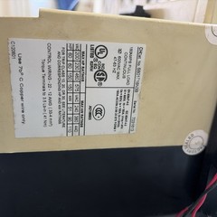 Eaton / Cutler Hammer S801T18N3B Soft Starter 150HP 180A 600V 3Ph Max