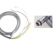 Dental High Speed Handpiece Tubing Hose Midwest 4 Hole Fiber Optic 6 Pin 2Holes