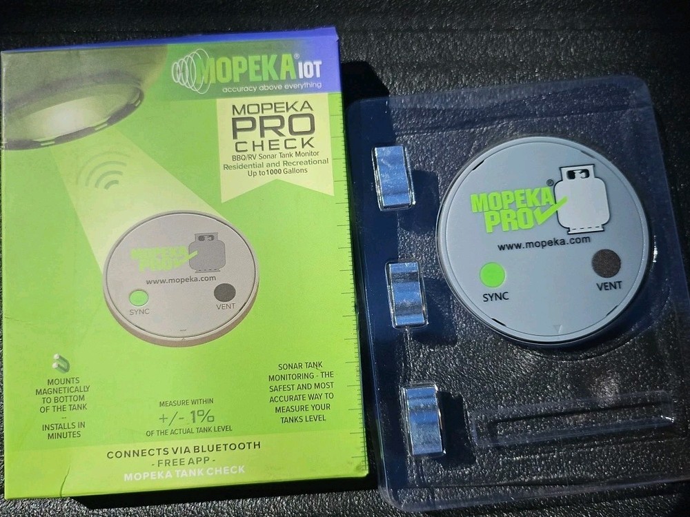 Mopeka Pro Check Bluetooth Gas Level Sensor For Up To 1000 Gallons