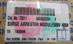 New Tii Totel Failsafe TFS Station Module Gas Tube Surge Protector Telecom 355M