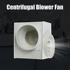 Centrifugal Extractor Fan Lab Fume Hood Venting Blower 300W 1450R/min LXFJ-250