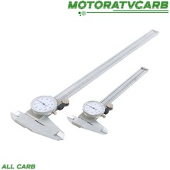 ALL-CARB 6″ & 12″ Precision Dial Caliper Combo .001″ Anti-Shock Stainless Steel
