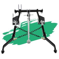 For John Deere 316 318 322 330 332 420 430 Powder Coated 3 Point Rear Hitch Kit