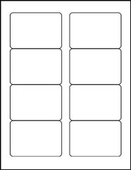 MACo ML3000 – White All-Purpose Labels 1 x 2 5/8 2 boxes