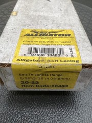 Flexco Alligator 10483 Conveyor Belt Lacing Fastener Set NEW
