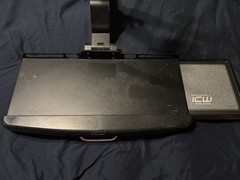 ICW UL510-W2-KUS Ultra 510 LCD, slide-out keyboard, Black w/ track and PC mount