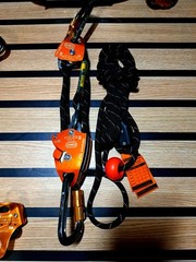 Gravitec Tower Rescue System Kit SMC Advance Tech HX Pulley Manual Rope Gear