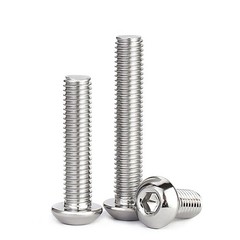 M2 M2.5 M3 M4 Hex Button Head Screws A2 Stainless Steel Allen Key Socket Bolts
