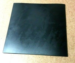 Neoprene Rubber Sheet Solid, Flexible 1/4″ Thick 12″ x 12″ Sq Ft Pad 60A Black