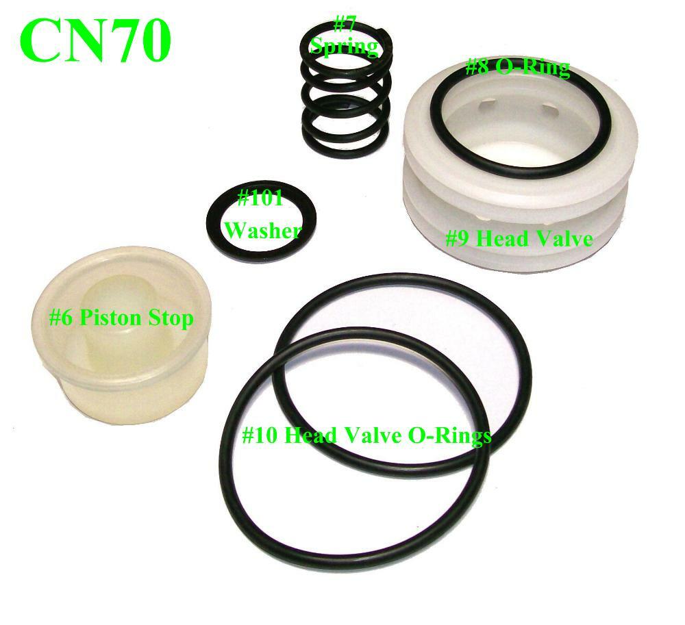 CoFast® High Quality Head Valve Set for Aftermarket MAX CN70 Coil Nailer 7 parts