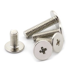 M2 M2.5 M3 M4 Phillips Ultra Thin Wafer Flat Head Screws Nickel Plated Bolts
