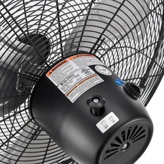 Global Industrial 20″ Industrial Pedestal Oscillating Fan 5250 CFM 1/6 HP