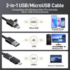 USB-C Rifle Borescope Short Focus NTG100-C Flexible Gun Barrel Camera Cleaning