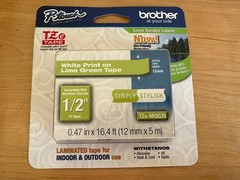 Brother P-Touch Label Lot Sealed TZe-2312PK, TZe-S231, TZe-MQF31, TZe-MQG35