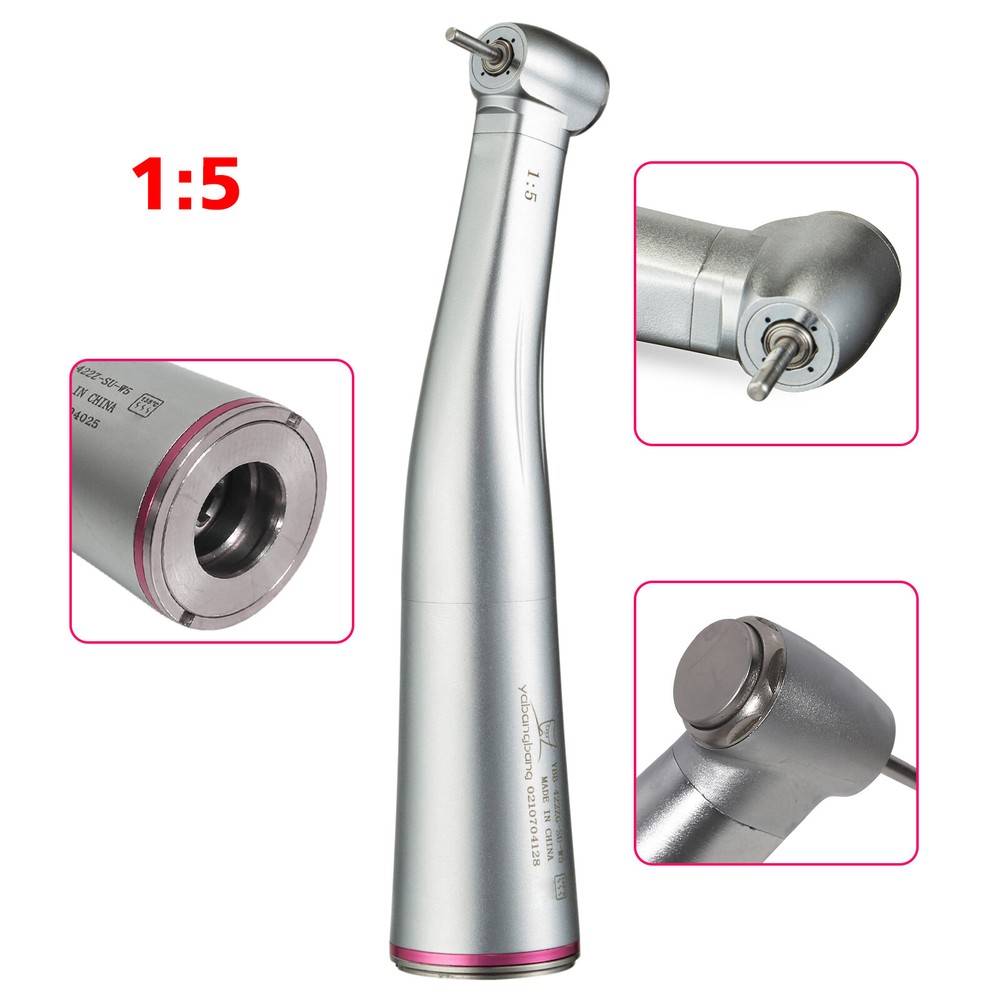 Dental 1:1/1:5 Increasing Contra Angle Handpiece Fit NSK Electric Motor