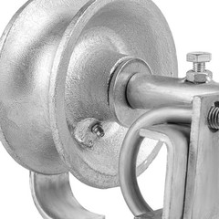 Rolling Gate Wheels, Sliding Gate Rollers, Rear Pipe Track Wheels for 1 7/8″ or