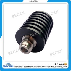 Fixed Attenuator 30W N 10dB Attenuator Plug male to Jack female 30 Watt DC-3Ghz