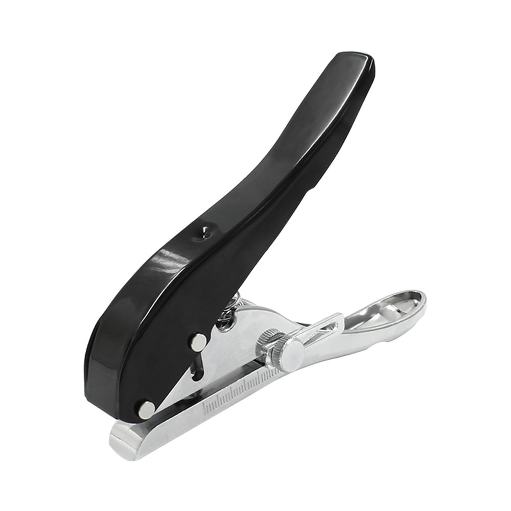 Heavy Duty Single Hole Puncher 5/16 Inch 8mm Portable Metal PVC Cards