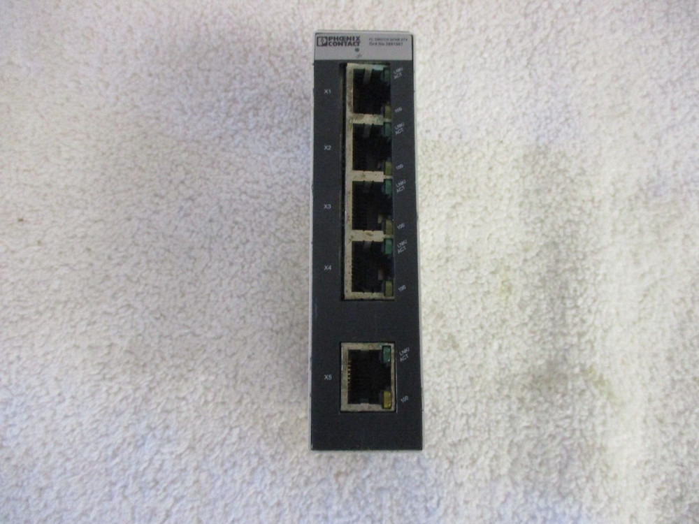 Phoenix Contact Industrial Ethernet Switch 2891001 SFNB 5TX