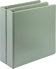 Plant-Based 1.5 Inch Durable D-Ring View Binder Eco-Friendly USDA Certified