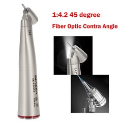 SKYSEA Dental Fiber Optic 1:4.2 Increasing 45° Contra Angle LED Handpiece DL