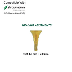 US Dental NC Healing Abutment & Cover Screw Fit Straumann ITI BL/BLT