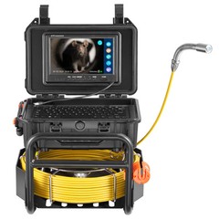 VEVOR 9″ Sewer Camera 70m/230 ft Self-Leveling Drain Camera w/ 512Hz Transmitter